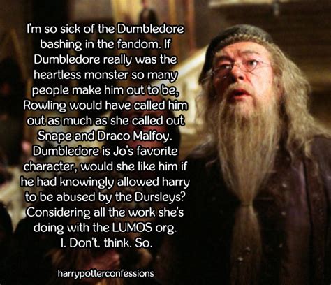 harry potter fanfic dumbledore bashing